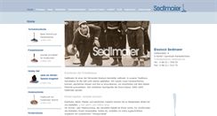 Desktop Screenshot of eisstock-sedlmaier.de
